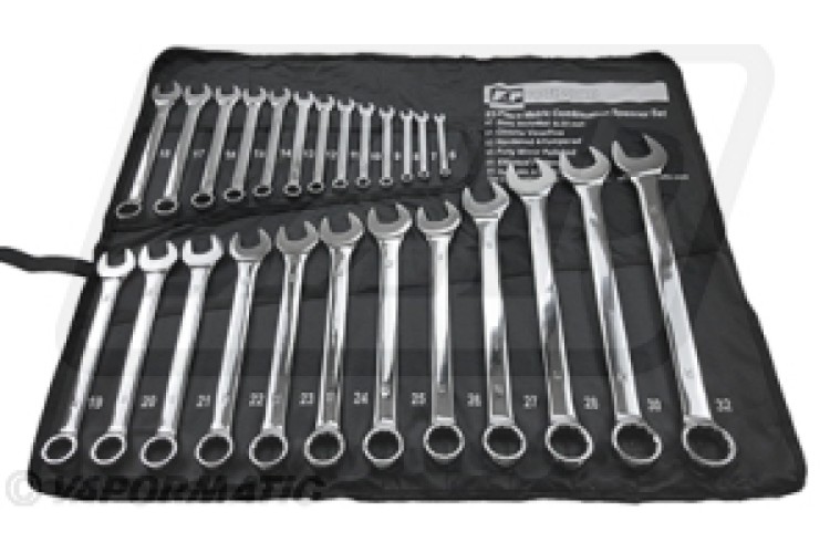 6MM - 32MM COMBINATION SPANNER SET