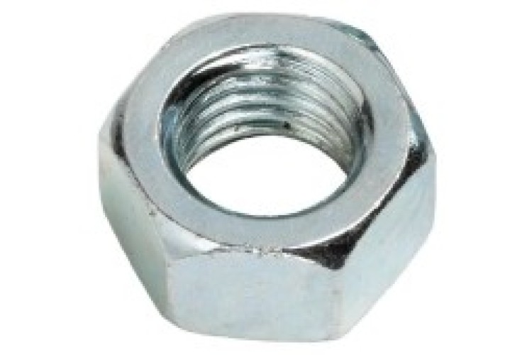 7/16 - 14 HEX FULL NUT (ZINC) (UNC)