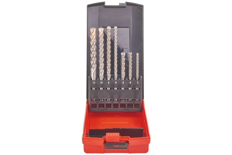 7 PIECE SDS X MX4 DRILL BIT SET 