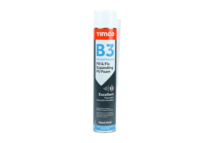 750ml Expanding PU Foam (B3)  (HAND HELD)