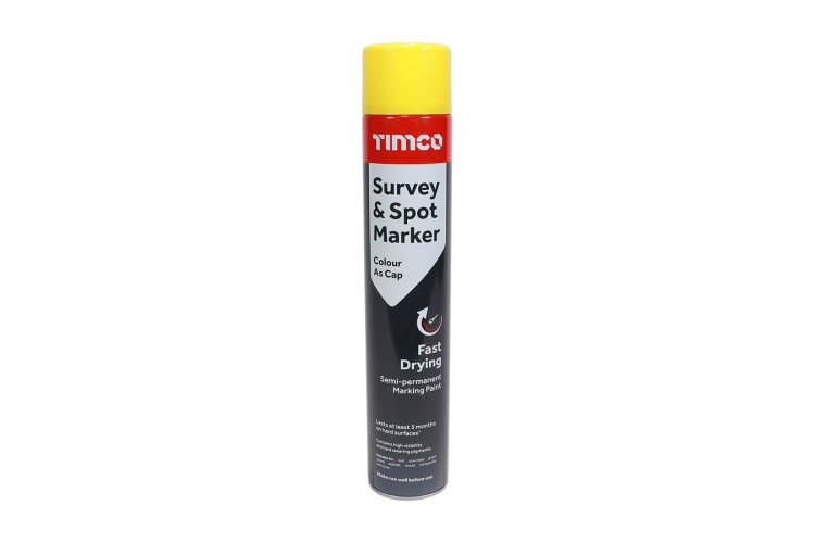 750ml Survey & Spot Marker - Yellow