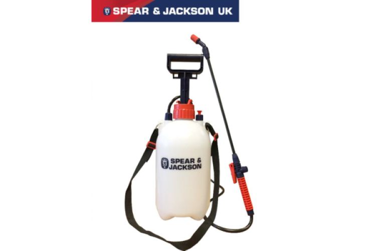 8LTR SPEAR & JACKSON PUMP ACTION PRESSURE SPRAYER