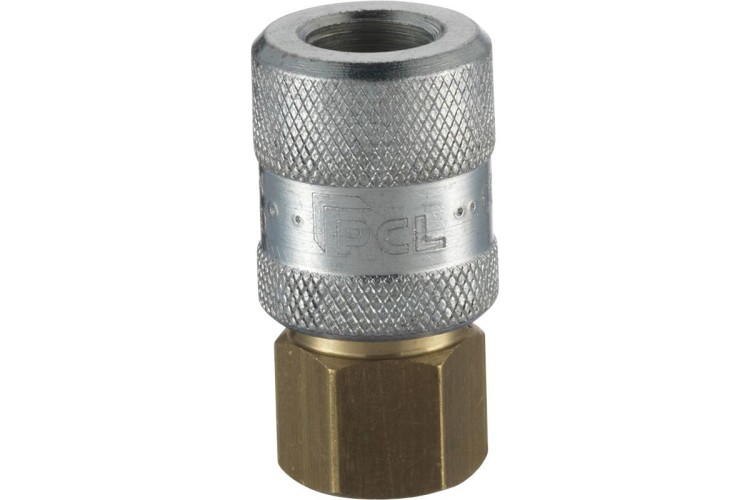 8V1 Screw-On Tyre Valve Connector, Female Thread Rp 1/4, Open End (Carton)