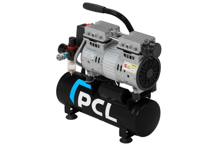 9L 0.75HP Direct Drive Oil Free Low Noise Compressor, 8 bar, 106 l/min