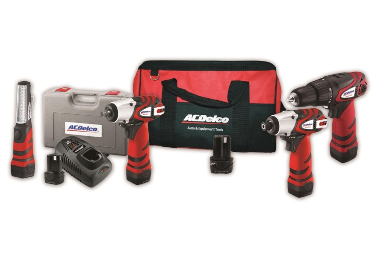 AC Delco 9pce Multi-Kit 10.8v