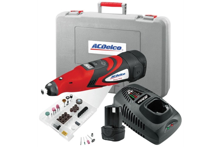 AC Delco ARG1207AEU 10.8v Rotary Tool Smart Repair Kit