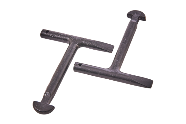 AMTECH 2PC T-HANDLE MANHOLE KEY SET