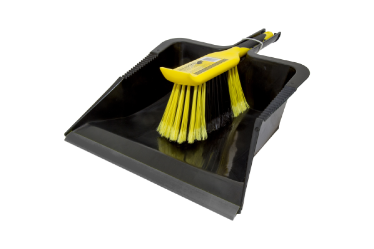 BENTLEY BULLDOZER DUSTPAN & BRUSH SET