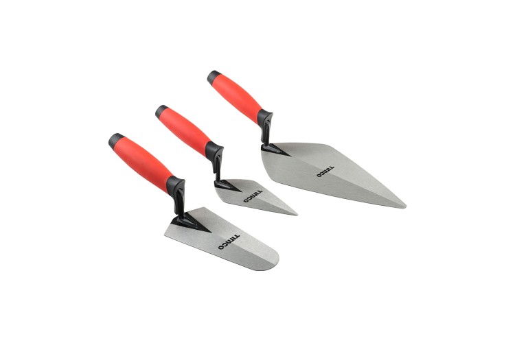 BRICK TROWEL SET (3 PIECES)