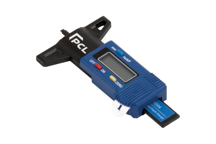 Digital Tyre Tread Depth Gauge 0-25mm / 0-1