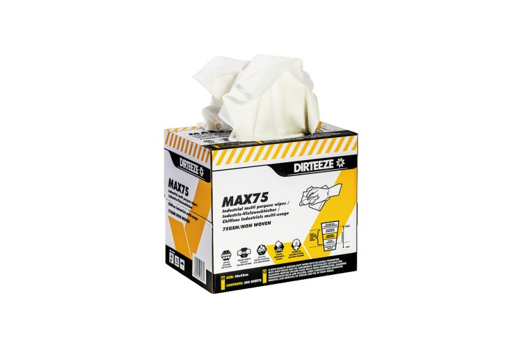 DIRTEEZE MAX75 MEDIUM DUTY BOX 200 SHEETS X1 MAX75B200