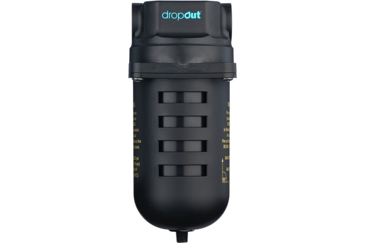 Dropout Water Separator Compact, 300 l/min Auto-drain, 1/2 Ports