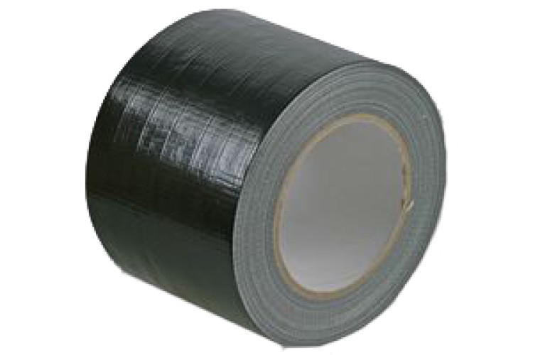 DUCT TAPE (BLACK) (72MM WIDE X 50 MTR LONG