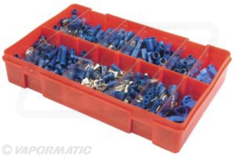 ELECTRICAL TERMINALS PACK BLUE