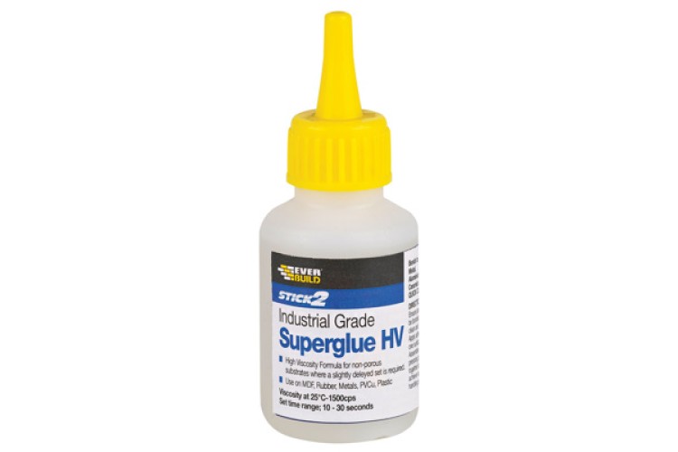 EVERBUILD INDUSTRIAL SUPERGLUE (20 GRAM) (HV20) 