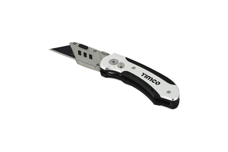 FOLDING UTILITY KNIFE WITH 10 BLADES 60MM X 19MM X 0.6MM