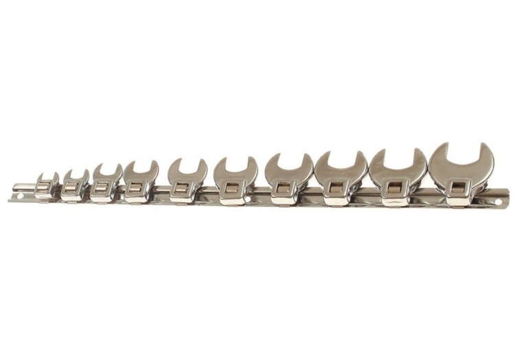 Franklin 10 pce Crowfoot Wrench Set 3/8