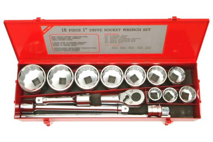 Franklin 15 pce 12 pt Socket Set 1