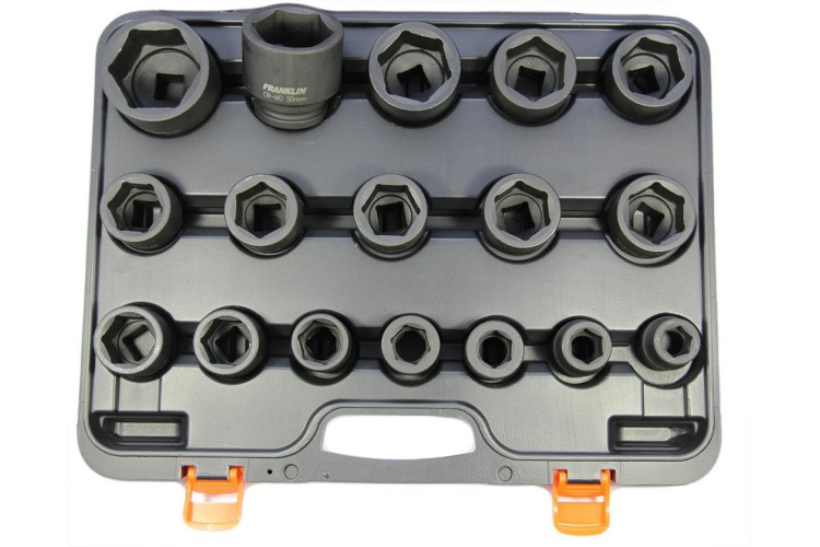 Franklin 17 pce 6 pt Impact Socket Set 3/4