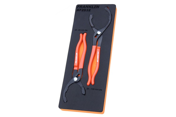 Franklin 2 pce Oil Filter Plier Set