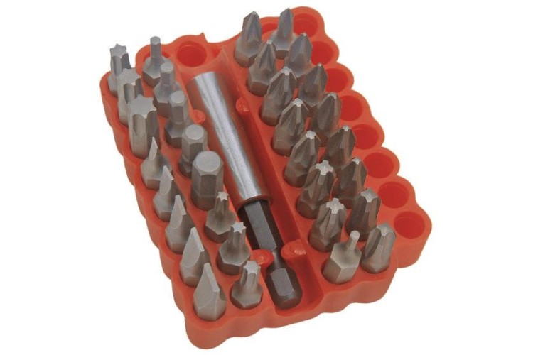 Franklin 33 pce Screwdriver Bit Set 1/4