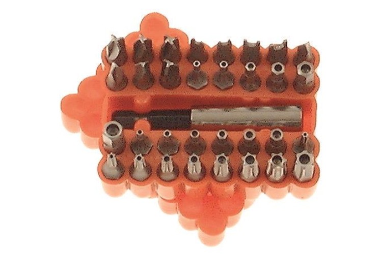 Franklin 33 pce Security Bit Set 1/4