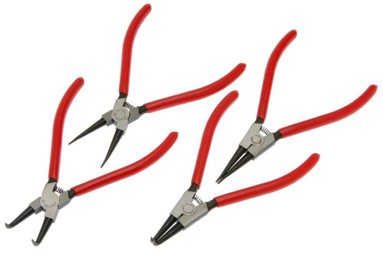 Franklin 4 pce Int/Ext Circlip Plier Set