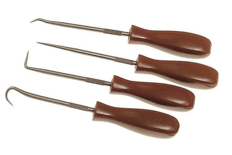 4 PIECE MINI PICK AND HOOK SET (FRANKLIN)