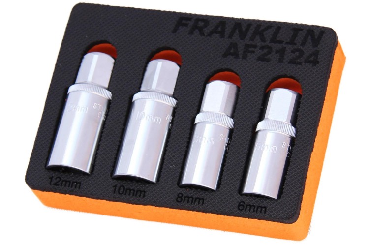 Franklin 4 pce Stud Extractor Set 1/2