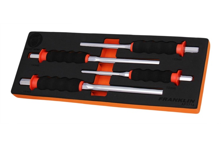 FRANKLIN LONG PIN PUNCH SET (4PCE)