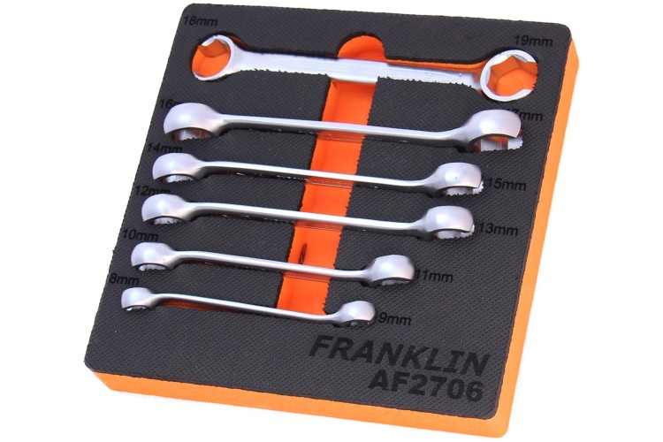 Franklin 6 pce Flare Nut Wrench Set