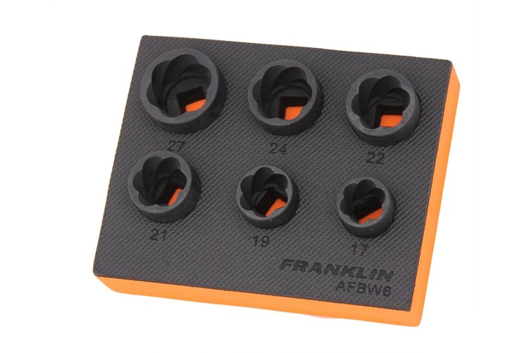 Franklin 6 pce Impact Bolt Extractor Set 1/2