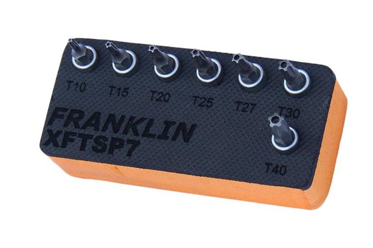 Franklin 7 pce Star Plus Bit Set 1/4