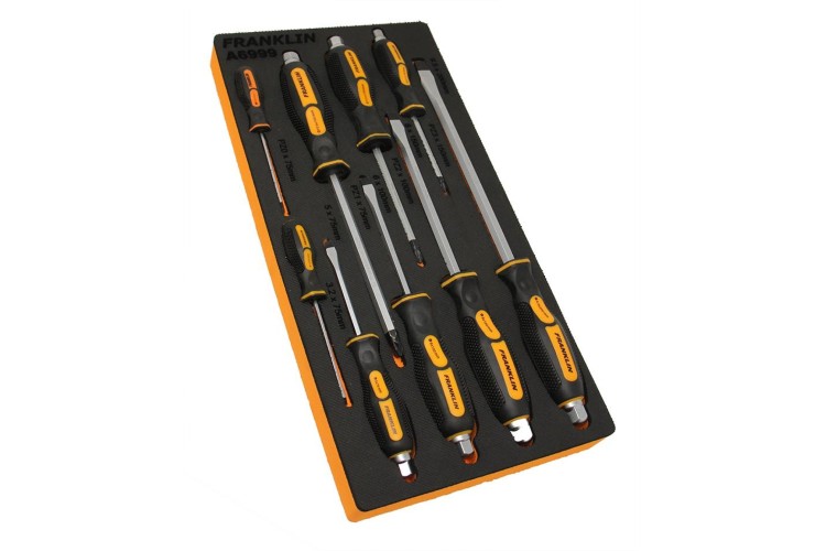 Franklin 9pce S2 Screwdriver Set