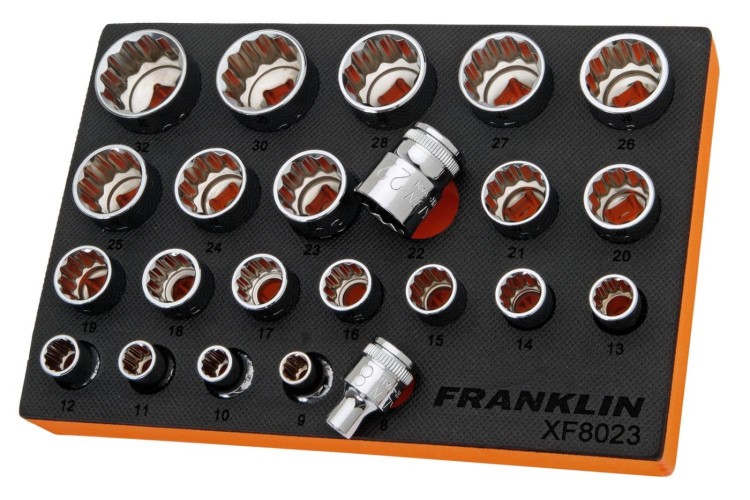 FRANKLIN XF (12PT) DRIVE SOCKET (1/2