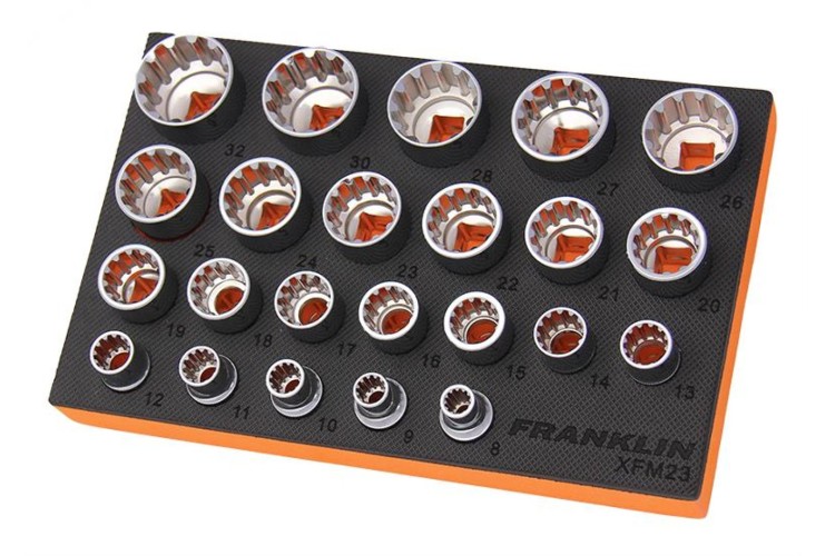 Franklin XF Multi-Drive Socket 25mm 1/2