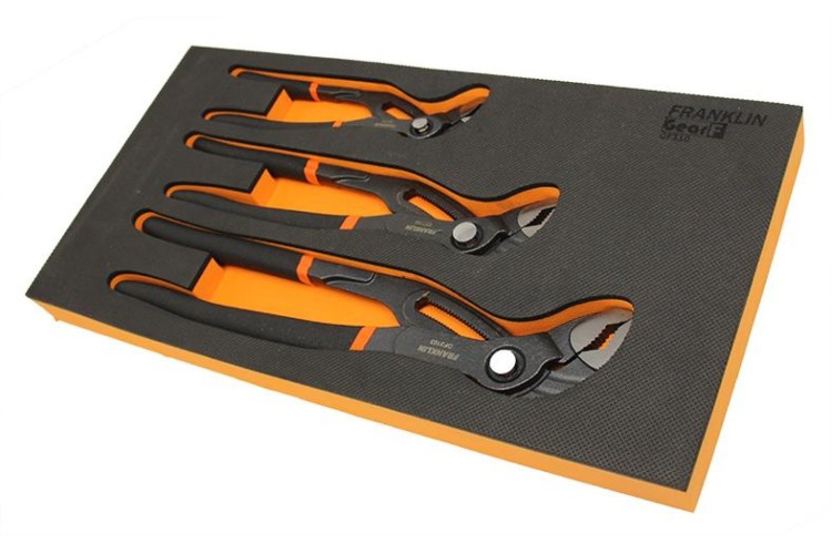 GearF 3 pce Quick Action Water Pump Plier Set