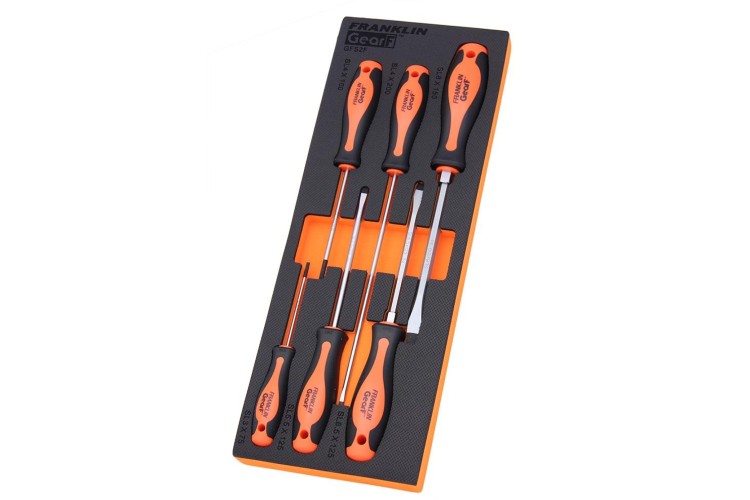 GearF 6 pce Flat S2 PRO Screwdriver Set