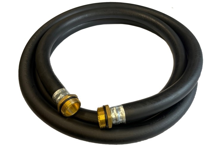 HOSE & FITTING FOR GRAVITY FEED FUEL HOSE (3 METRES)