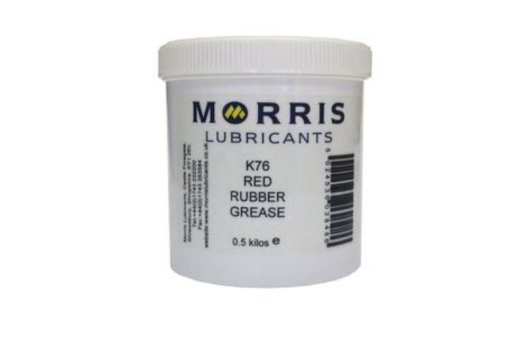 K76 RED RUBBER GREASE 500GM