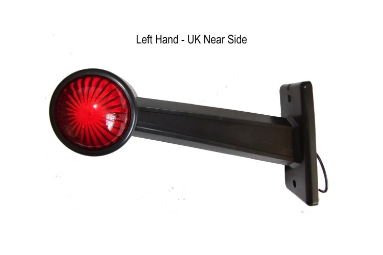 LED STALK MARKER LAMP (L/H) (UK NEAR SIDE) (10-30V)