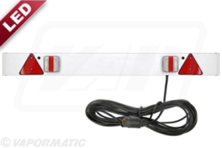 LED TRAILER LIGHT BOARD 1.2MTR) (12V)  (7MTR CABLE)