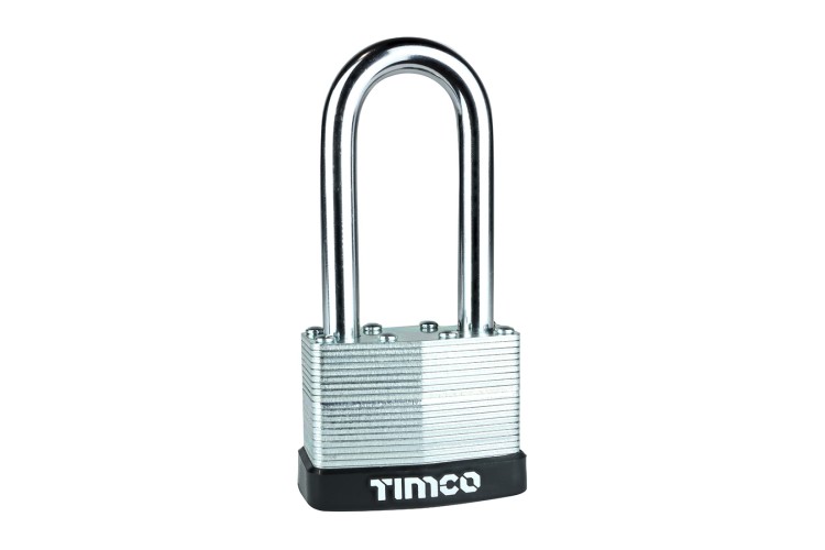 TIMCO (VETO) LAMINATED PADLOCK 50MM 3 KEYS