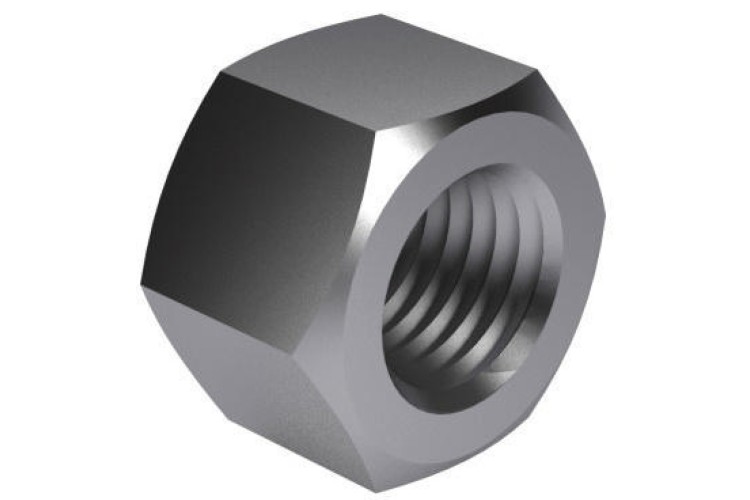 M10 - 1.50 (ZINC) ALL METAL LOCKING NUT (GRADE 10)  