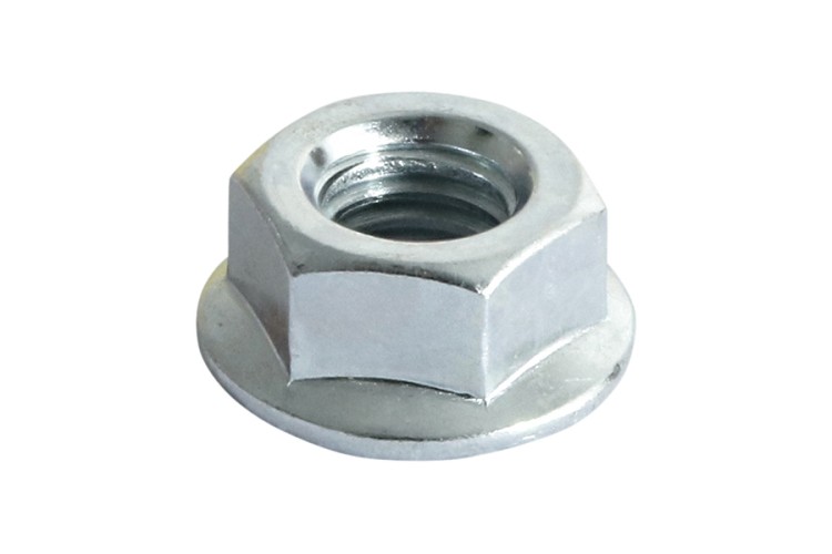 M10 - 1.50 (ZINC) FLANGE NUT (SERRATED)