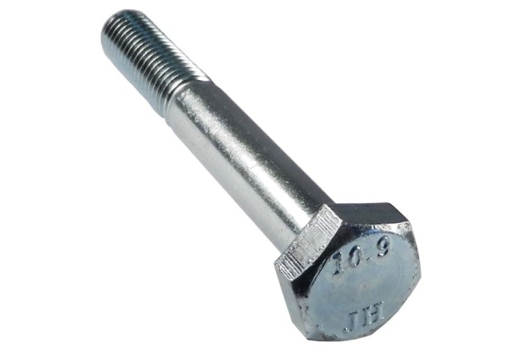 M10 X 100MM HEX BOLT (10.9) (ZINC)