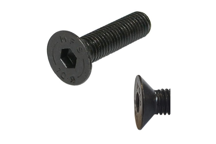 M12 X 140MM COUNTERSUNK BOLT (10.9) (SELF COLOUR)