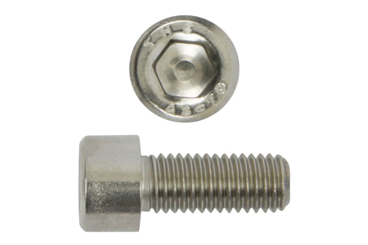 M12 X 30MM SOCKET CAP SCREW (A2)