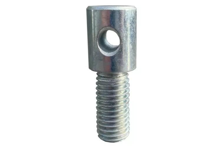 M12 X 6.5MM BOLT ON LOCKING TAB BOLT (ZINC)