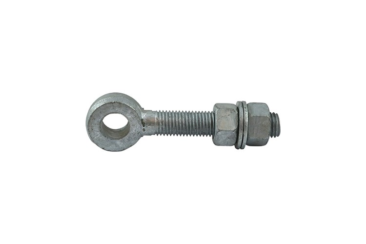 M16 x 150MM ADJUSTABLE GATE EYE WITH NUTS (EACH)